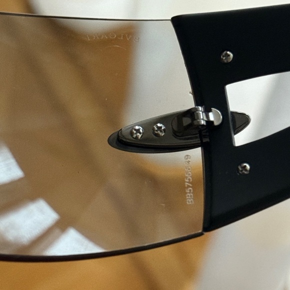 NEW BVLGARI Black/gray Sunglasses w/Armani Exchange case+cleaning cloth ITALY - Picture 16 of 16